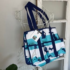 Gecko 8 pocket Utility Tote Great state of MICHIGAN!
